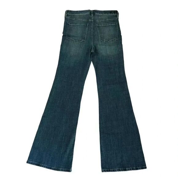 Liverpool Lucy High Rise Fly Button Bootcut Tall Long Dark Wash SZ 10 #2243 - Picture 7 of 14